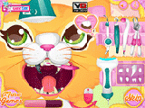 Jouer à Precious kitty dentist