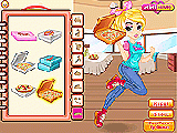 Jouer à Pizza delivery girl