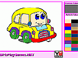 Jouer à Kids coloring car