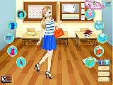 Jouer à Fabulous back to school dressup