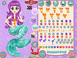 Jouer à Mermaid doll creator