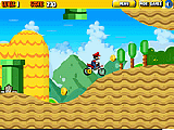 Jouer à Mario moto racing