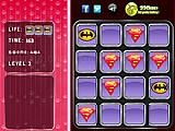Jouer à Superman logo - memory match