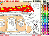 Jouer à Christmas bunny 2 - rossy coloring games