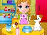 Jouer à Baby barbie adopts a pet