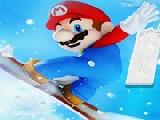 Jouer à Mario ice skating fun