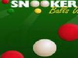 Jouer à Snooker balls up