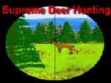 Jouer à Supreme deer hunting