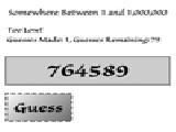 Jouer à Somewhere between 1 and 1,000,000