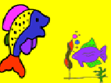 Jouer à Fish coloring games  2