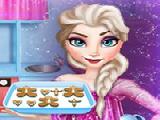 Jouer à Elsa cooking gingerbread
