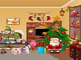 Jouer à Hidden objects christmas room