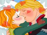 Jouer &agrave; Frozen anna kissing