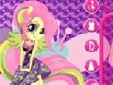 Jouer à Girls of equestria: rainbow rocks fluttershy
