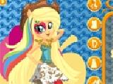 Jouer à Equestria girls: applejack rainbow rocks