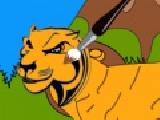 Jouer à Prowling tiger online coloring page