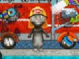 Jouer à Talking tom firetruck washing