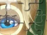 Jouer à Blue-eyed barboskina rose puzzle