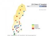 Jouer à 25 cities of sweden