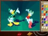 Jouer à Donald duck online coloring page
