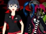 Jouer à Emo couple dressup