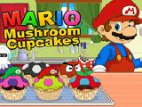 Jouer à Mario mushroom cupcake