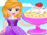 Jouer à Sofia cooking cake batter ice cream
