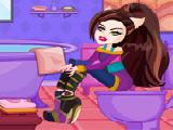Jouer à Clawdeen wolf toilet decor