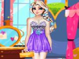 Jouer à Elsa solar eclipse dress up