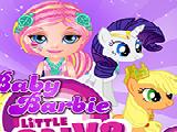 Jouer à Baby barbie little pony 2