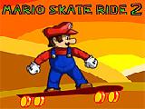 Jouer à Mario skate ride 2