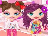 Jouer à Baby barbie pj party