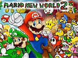 Jouer à Mario new world 2