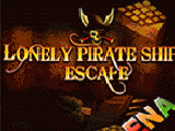 Jouer à Lonely pirate ship escape