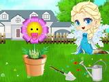 Jouer à Baby elsa flower care