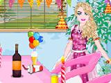 Jouer à Barbie birthday party room cleaning
