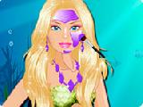 Jouer à Barbie mermaid makeover