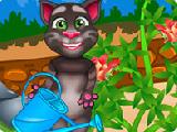 Jouer à Talking tom garden care
