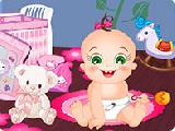 Jouer à Baby rosy bedroom decoration