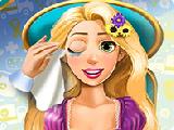 Jouer à Rapunzel eye treatment