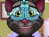 Jouer à Talking tom at eye clinic