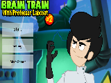 Jouer à Brain train with professor labcoat #2