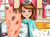 Jouer à Princess sofia foot infection