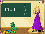 Jouer à Rapunzel math exam