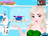 Jouer à Princess elsa snow spa makeover