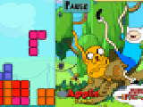 Jouer à Adventure time tetris