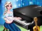 Jouer à Pregnant elsa piano performance
