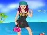 Jouer à Beach girl dressup