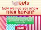 Jouer &agrave; Quiz - do you know niall horan
