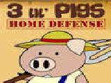 Jouer à 3 lil pigs home defense